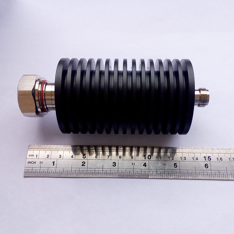 100W DIN-J to N-K RF Attenuator DC-3GHz/4GHz 1-60dB 50Ohm