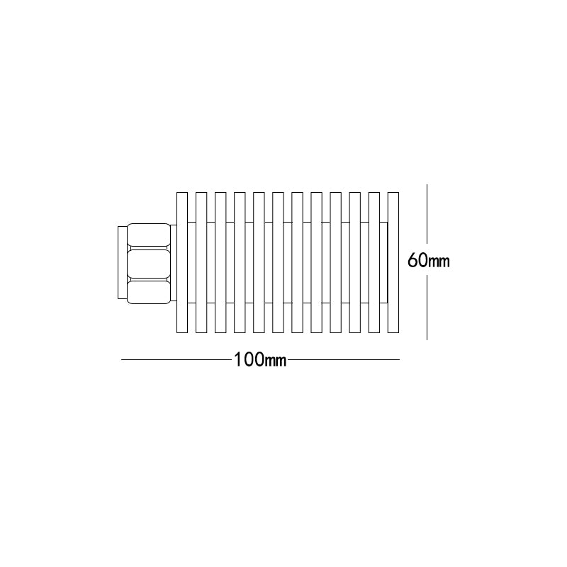 100 Watt UHF Male DC-1GHz Dummy Load 50Ohm PL259