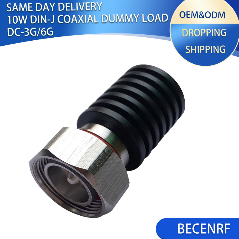 10W DIN-J Male DC-3/6GHz RF Termination Load