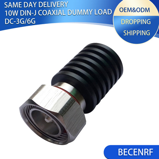 10W DIN-J Male DC-3/6GHz RF Termination Load