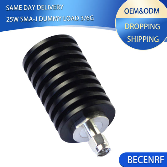 25W SMA-J Male DC-3/6GHz RF Coaxial Dummy Load