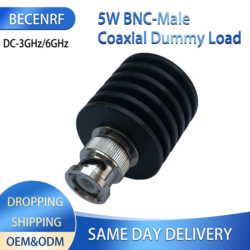 5W BNC-J DC-3/6GHz RF Coaxial Dummy Load Temination