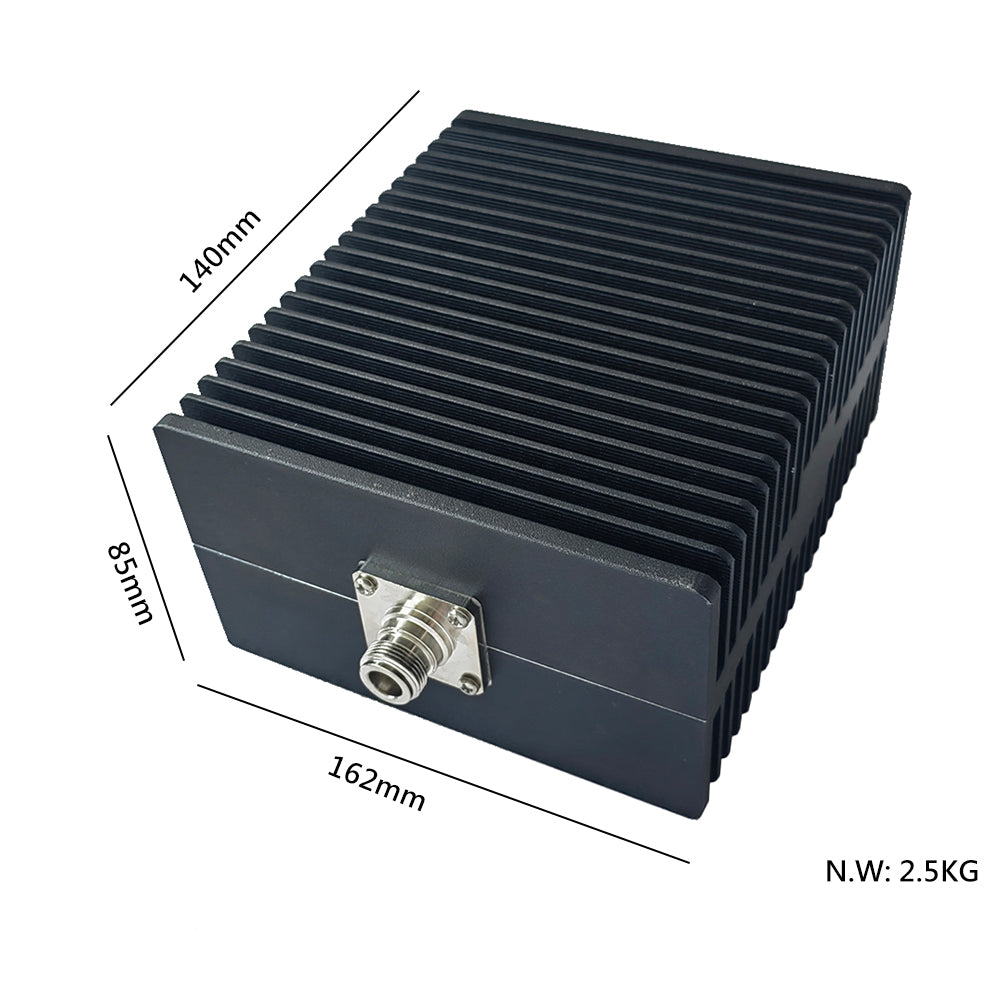 High Power 150W N/DIN 7/16 DC-3GHz/4GHz RF Microwave Coaxial Dummy Load