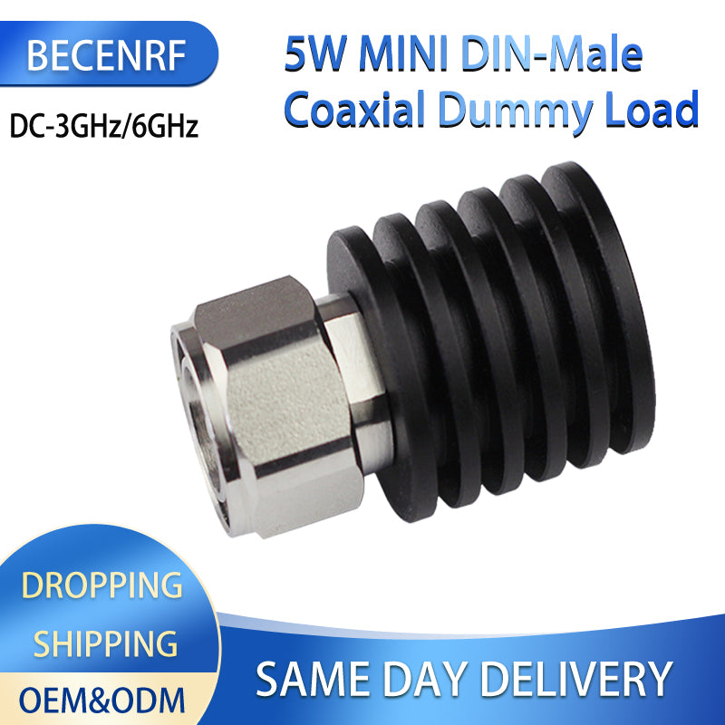 5W MINI DIN-J DC-3GHz/6GHz Dummy Load 50Ω