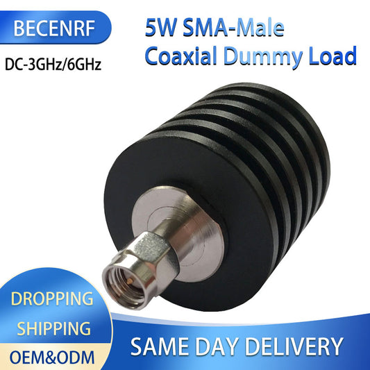 5W SMA-J DC-3/6GHz RF Dummy Load 50Ohm