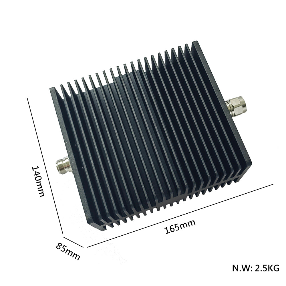 150W N-JK/DIN-JK RF Coaxial Attenuator DC-3GHz/4GHz 1-60dB Connector