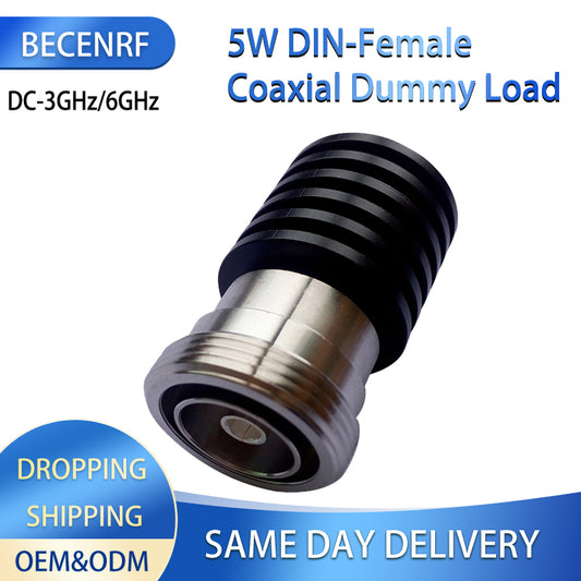 5W DIN-K Female DC-3/6GHz RF Fixed Termination Load